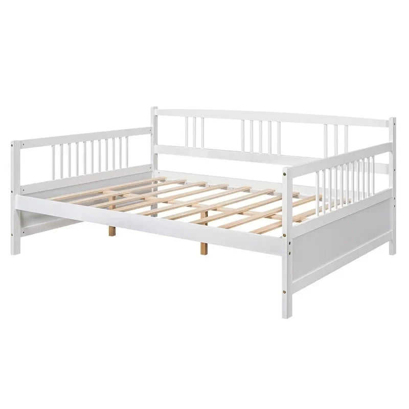 Lit de repos double en bois Merax