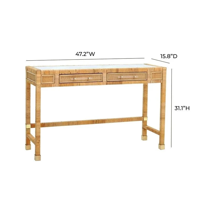 Bureau en rotin Amara