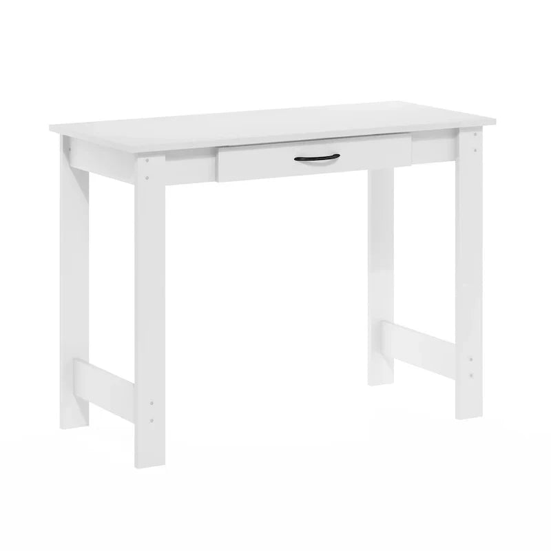 Furinno JAYA Bureau avec tiroir, Blanc