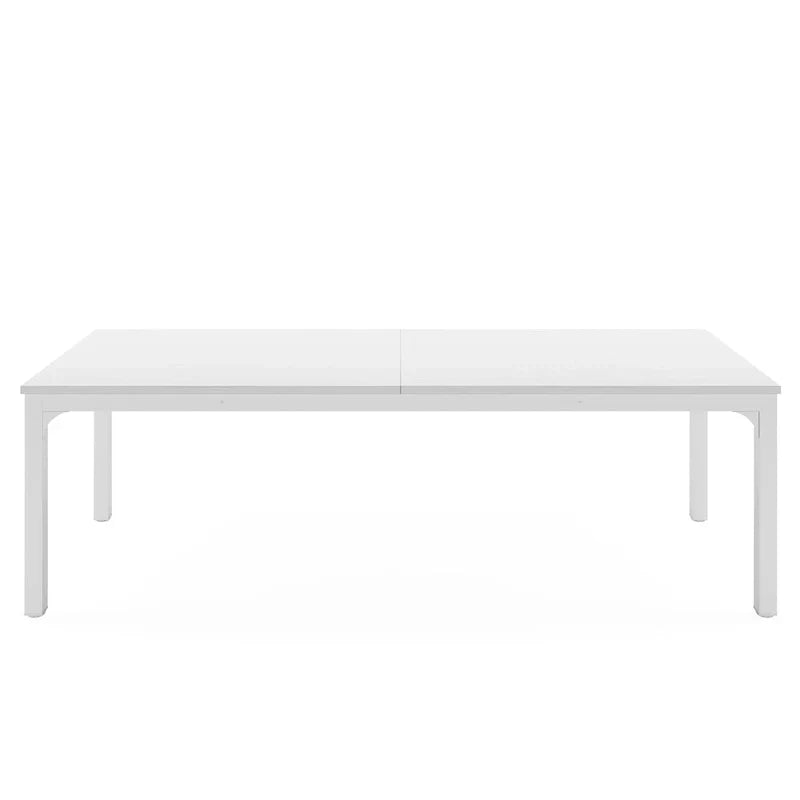 Table de conférence de séminaire d'affaires rectangulaire de 6,5 pieds