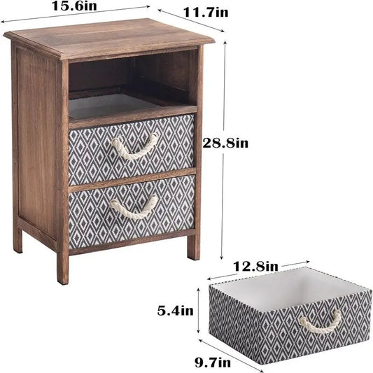 Tables de chevet (lot de 2)