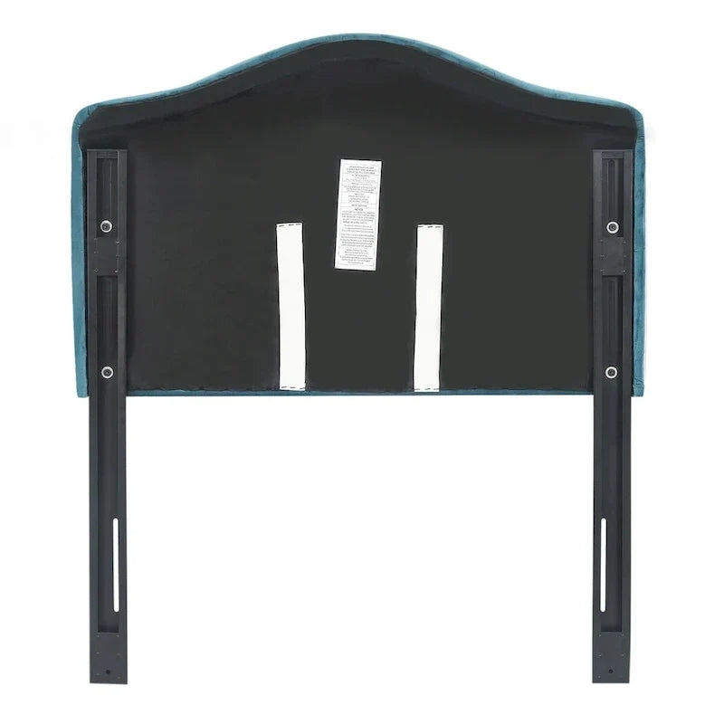 Tête de lit capitonnée Adeco Camelback pour lit jumeau
