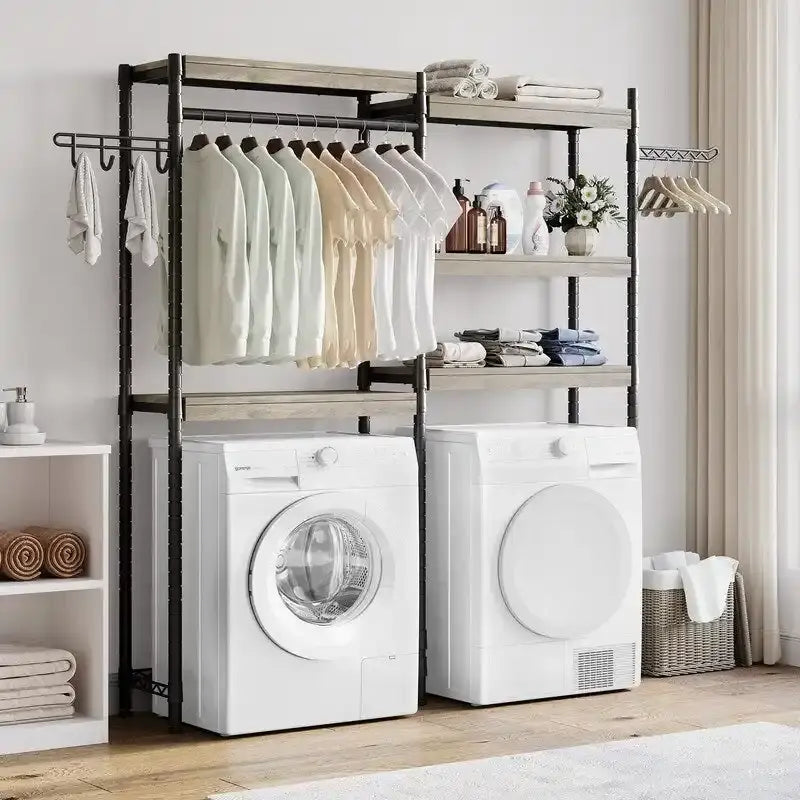 Étagère de machine à laver à double rangée