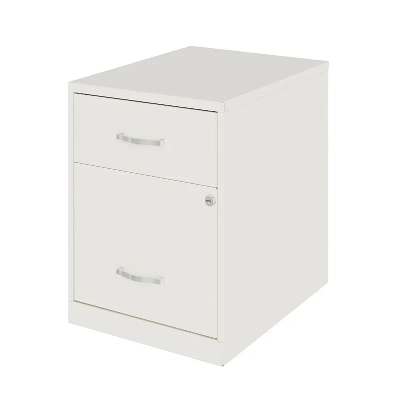 Classeur vertical Space Solutions 18 po de profondeur à 2 tiroirs de largeur lettre avec tiroir à accessoires
