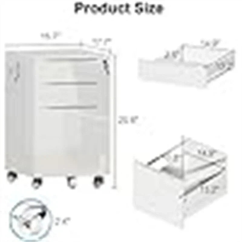 Classeur ultra brillant - 17.72P x 15.75L x 25.59H