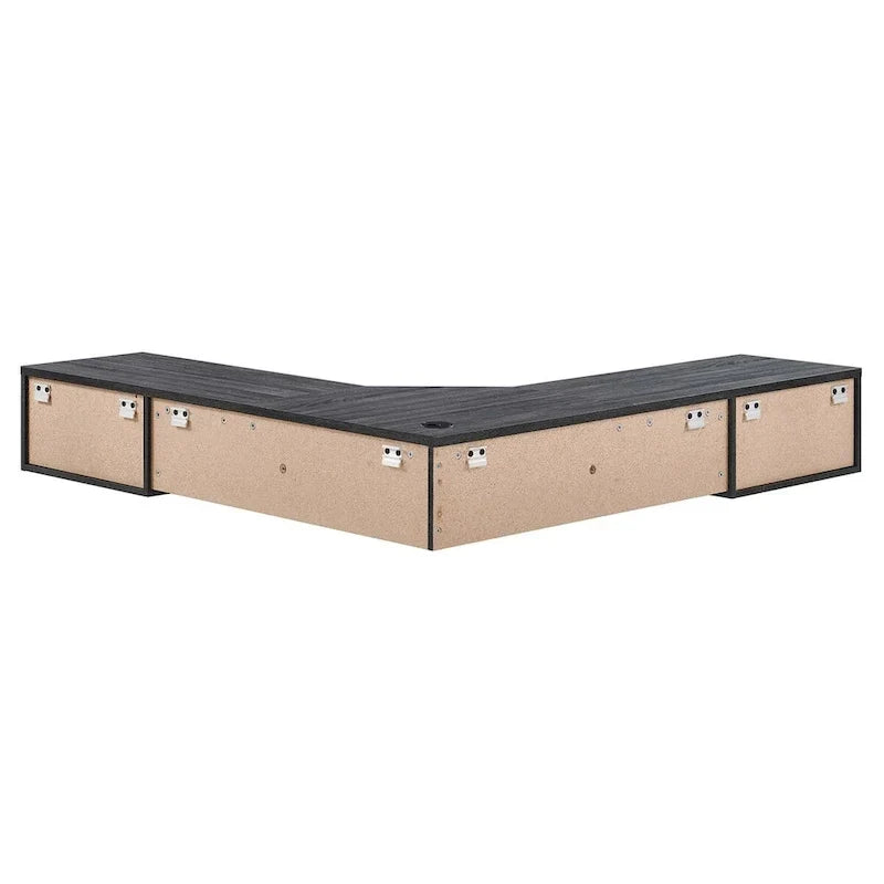 Bureau d'angle mural Render