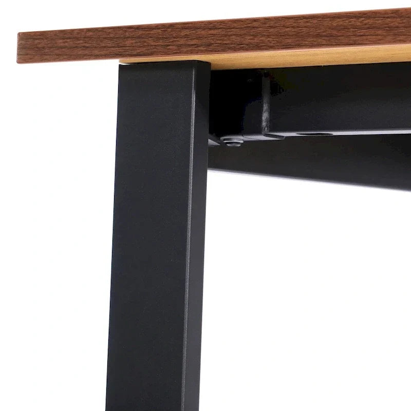 Table de conférence commerciale avec plateau stratifié et piètement en U
