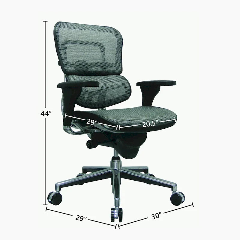 Fauteuil de bureau en maille Ergohuman de Eurotech Seating