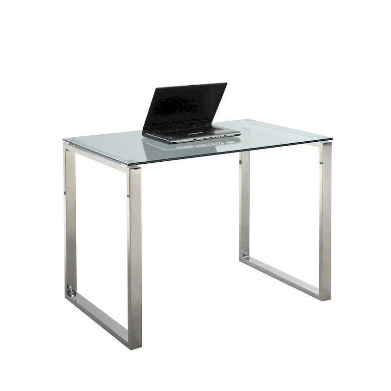 Ensemble de bureau d'ordinateur contemporain en L Somette (ensemble de 3)