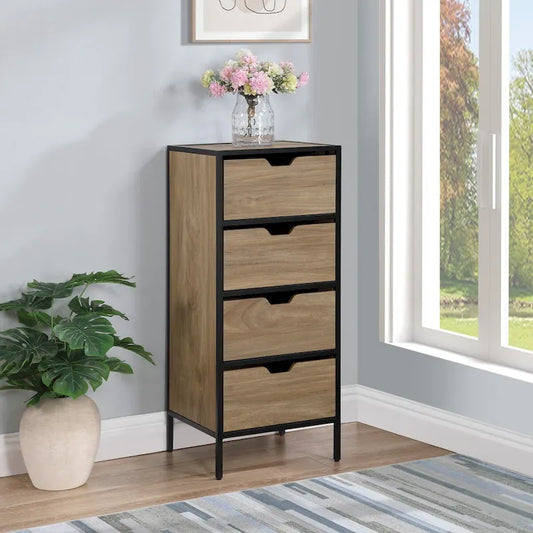 Meuble de rangement d'appoint 4 tiroirs Freeport