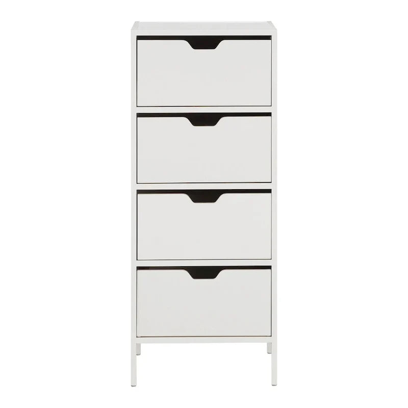 Meuble de rangement d'appoint 4 tiroirs Freeport