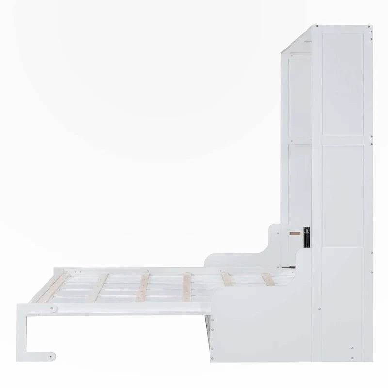 Lit mural escamotable Queen Size avec coussin
