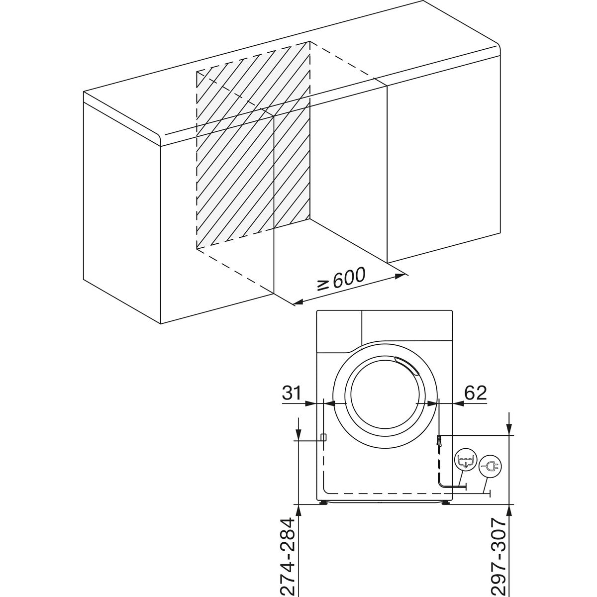 Sèche-linge pompe à chaleur Miele TEL685WP