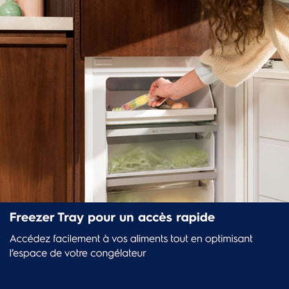 Réfrigérateur congélateur en bas Electrolux KNA6LE18S encastrable 178 cm