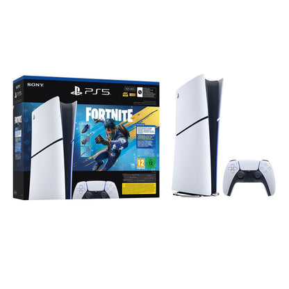 Console PlayStation 5 Sony Pack Slim Edition Digital Fortnite Flowering Chaos - Edition limitée