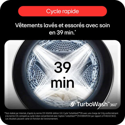 Lave-linge hublot Lg F20F12WST