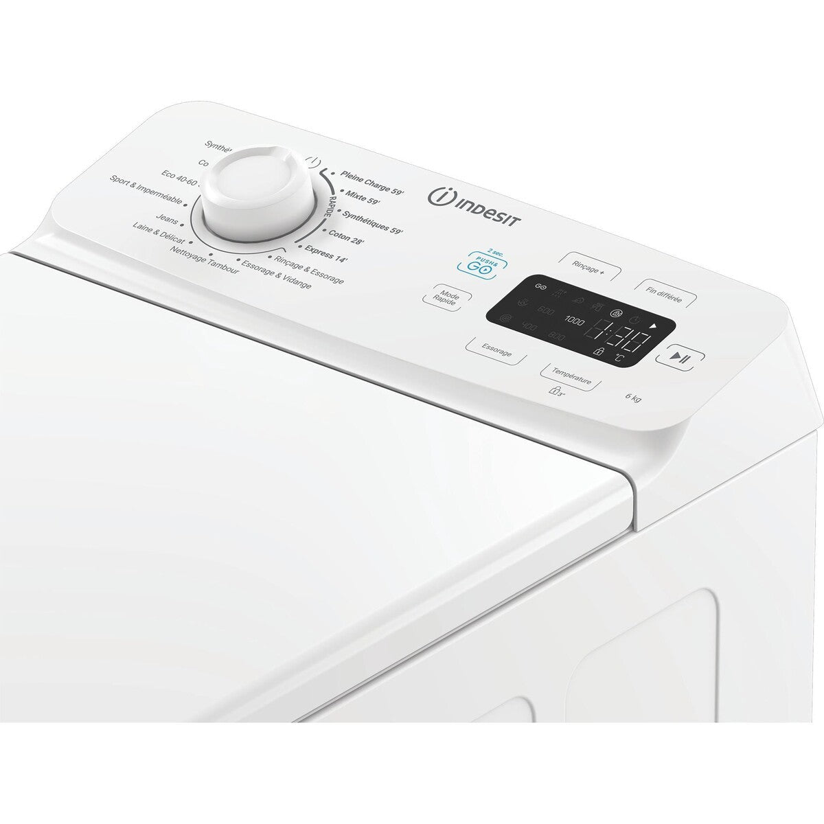 Lave-linge top Indesit TI612PUSHGOFR