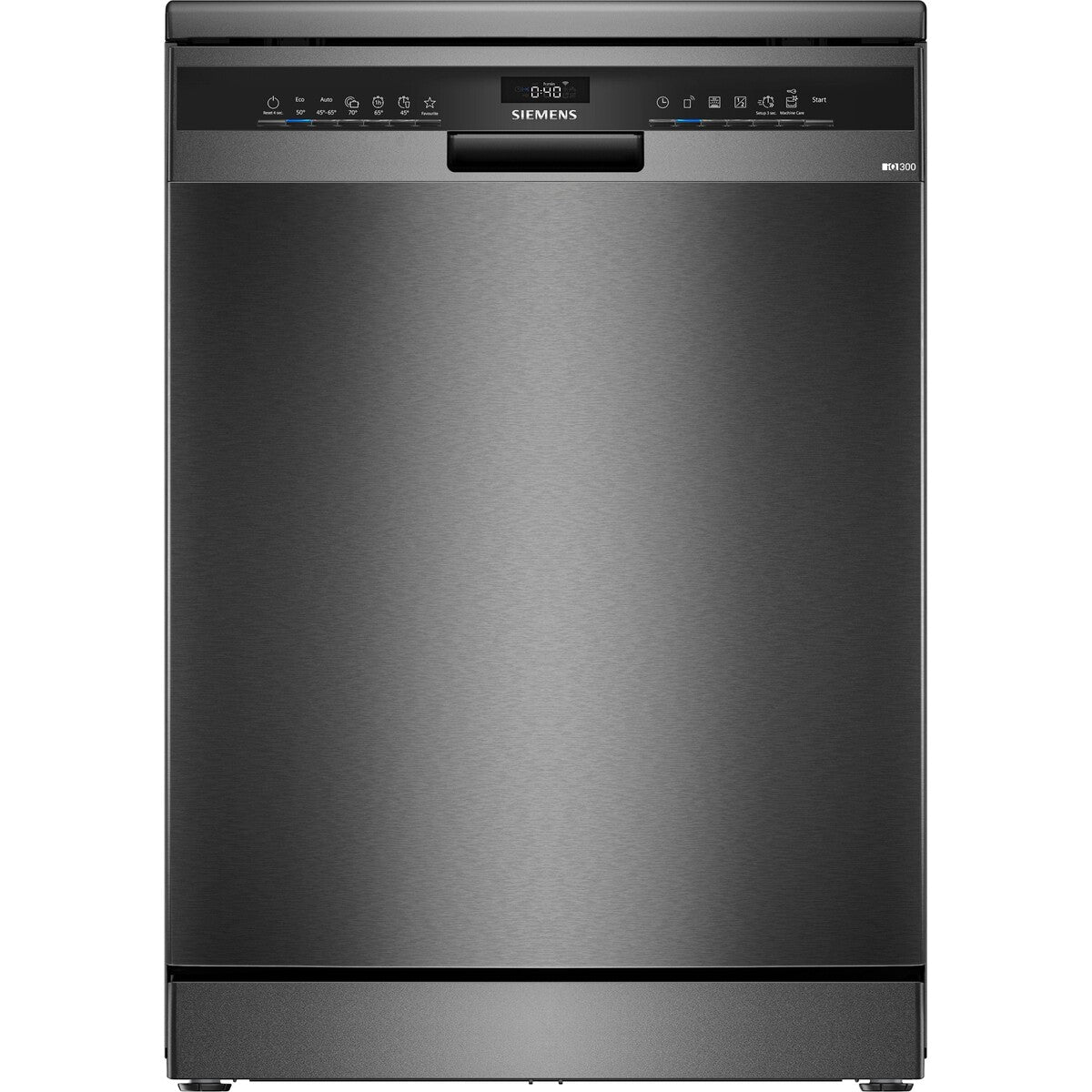 Lave-vaisselle pose libre Siemens SN23EC03ME, iQ300 Noir