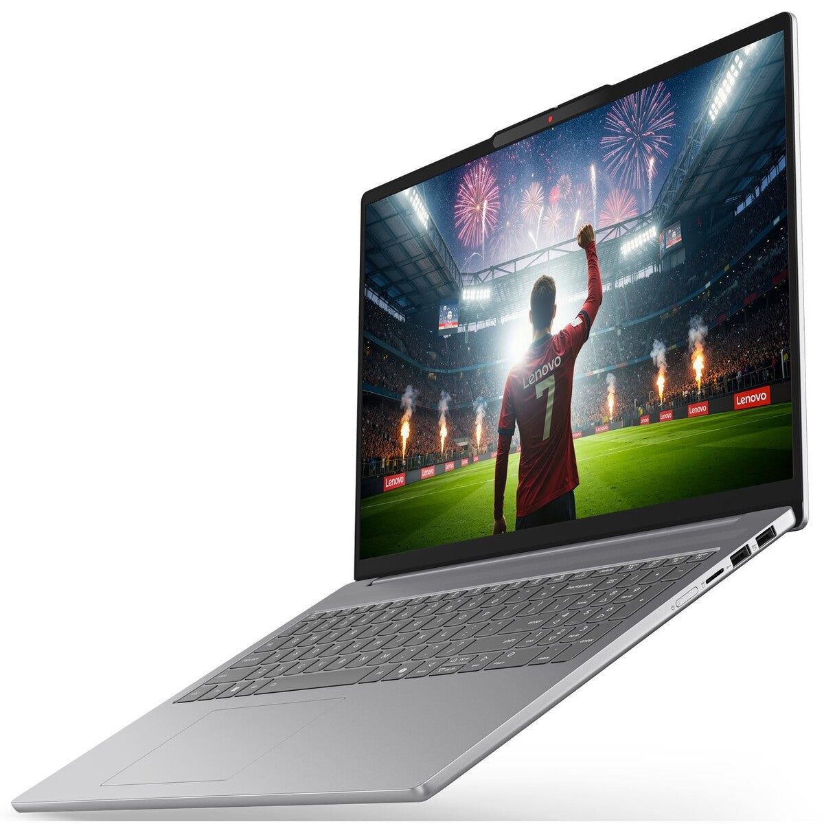 PC portable Lenovo IdeaPad Slim 5 16IPH11 16" WUXGA OLED 60 Hz Copilot+PC Intel® Core™ Ultra 5 16 Go RAM 512 Go SSD Gris Lunaire