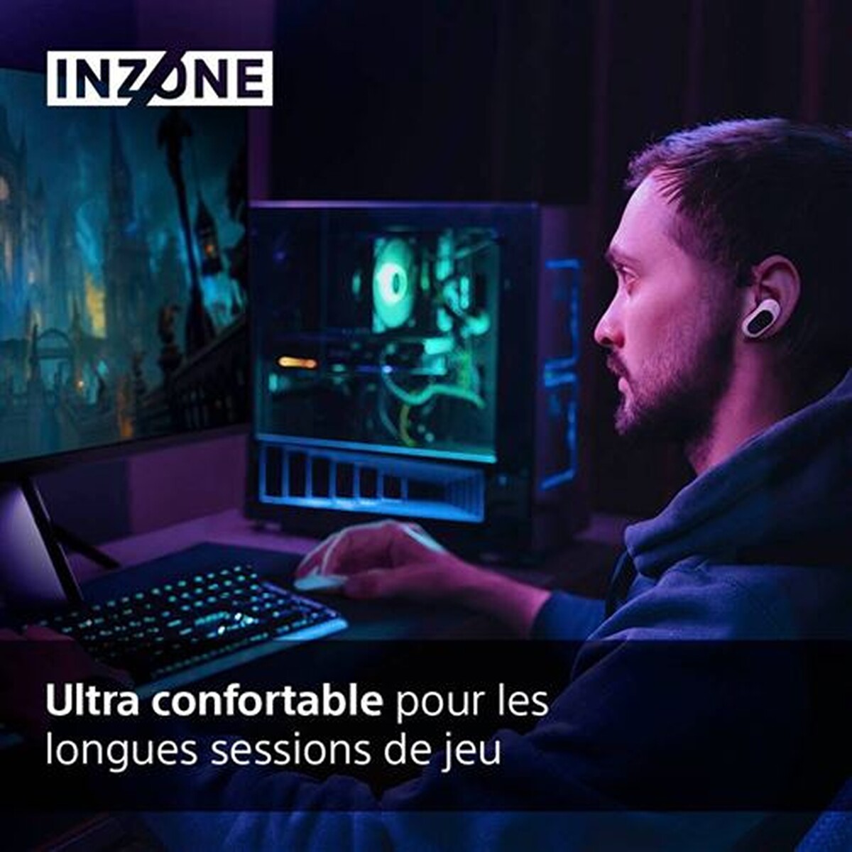 Écouteurs sans fil Gaming Sony INZONE à réduction de bruit