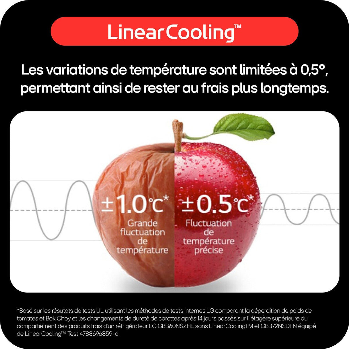 Réfrigérateur américain Lg GSLC40EPFE