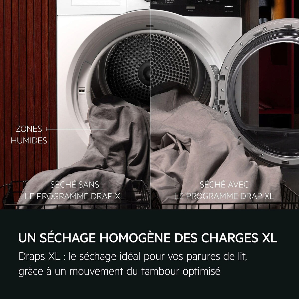 Sèche-linge pompe à chaleur Aeg TE7G9GBP