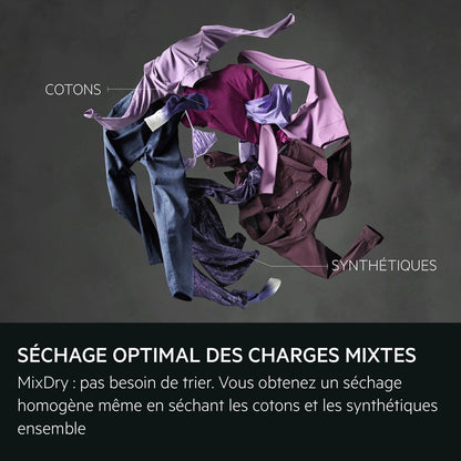 Sèche-linge pompe à chaleur Aeg TR83A9PB Blanc