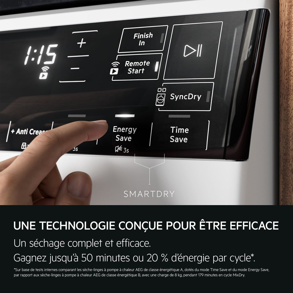 Sèche-linge pompe à chaleur Aeg TR9XA59PA