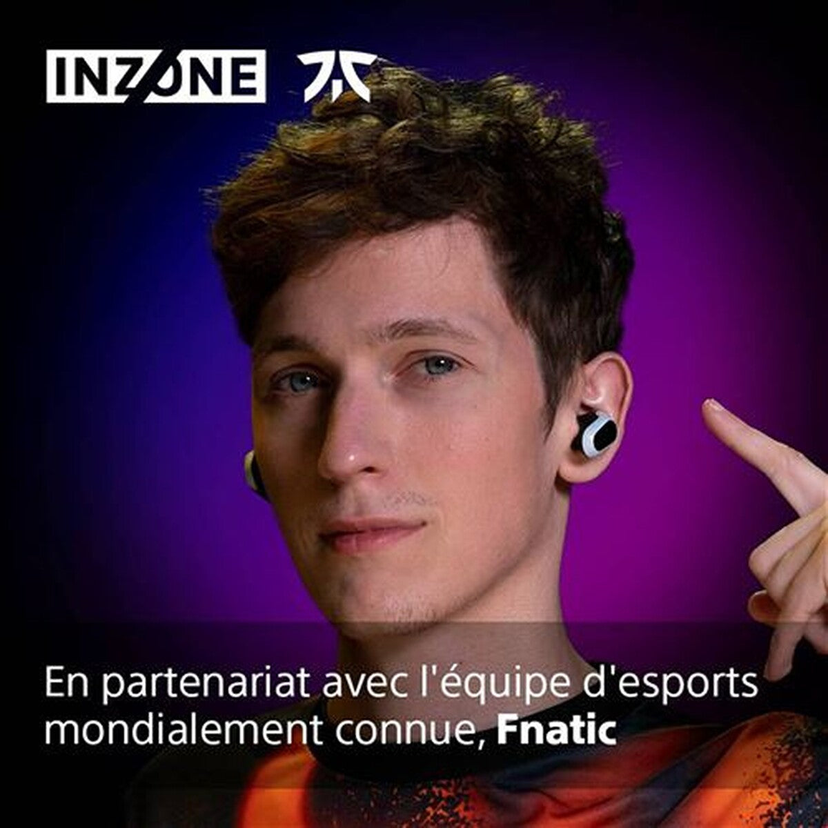 Écouteurs sans fil Gaming Sony INZONE à réduction de bruit