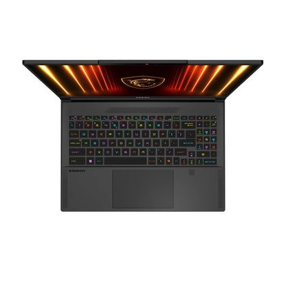 PC portable Msi Gaming Stealth16 AI A2HWGG-098FR 16" OLED 240 Hz Intel® Core™ Ultra 9 32 Go RAM 1 To SSD Nvidia GeForce RTX 5070 Anthracite