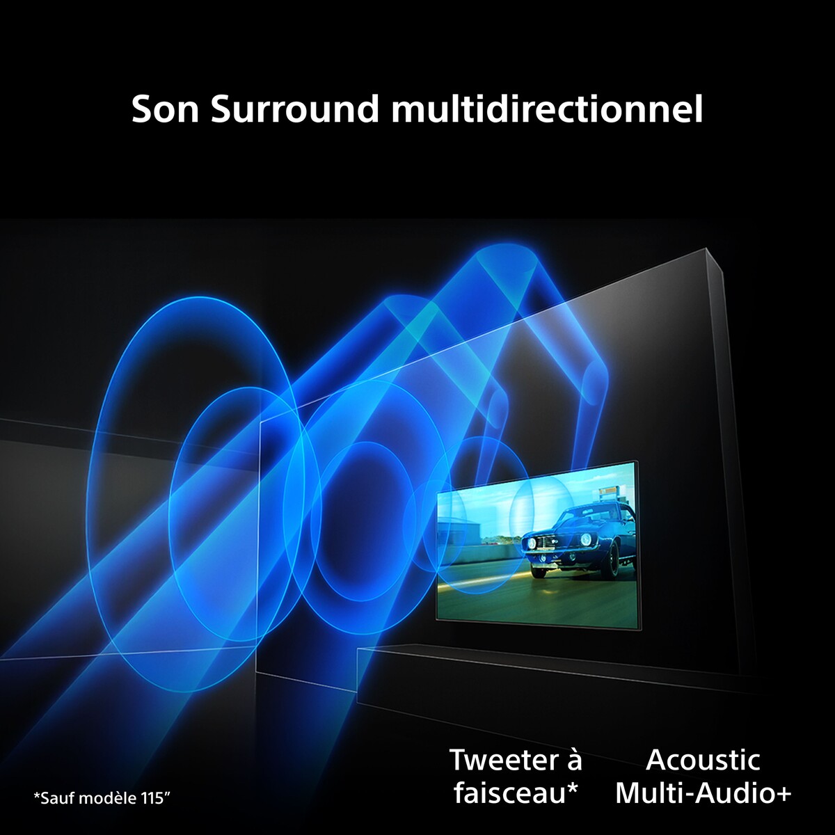 TV LED Sony TRUE RGB 85 BRAVIA 9II 215 cm 2026