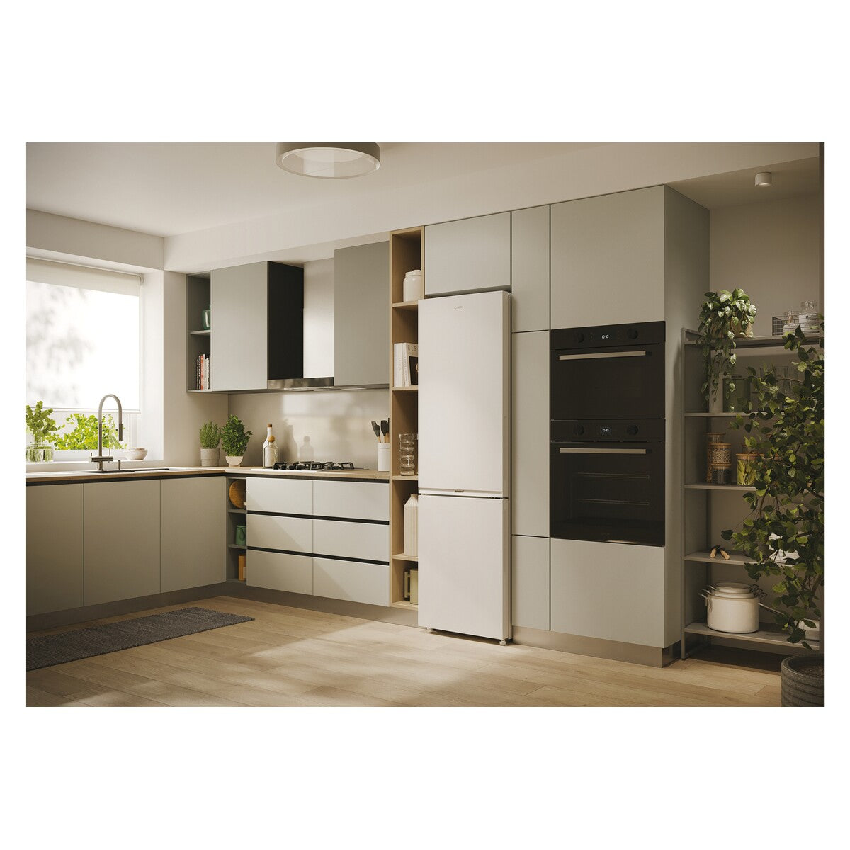 Réfrigérateur congélateur en bas Candy Combine 2D 55cm CNCQ2T518DW