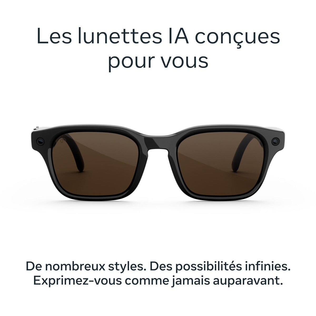 Lunettes connectées IA Meta Adventurer Classique