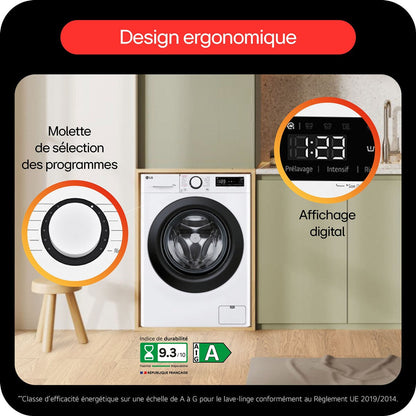 Lave-linge hublot Lg F84B15WHS