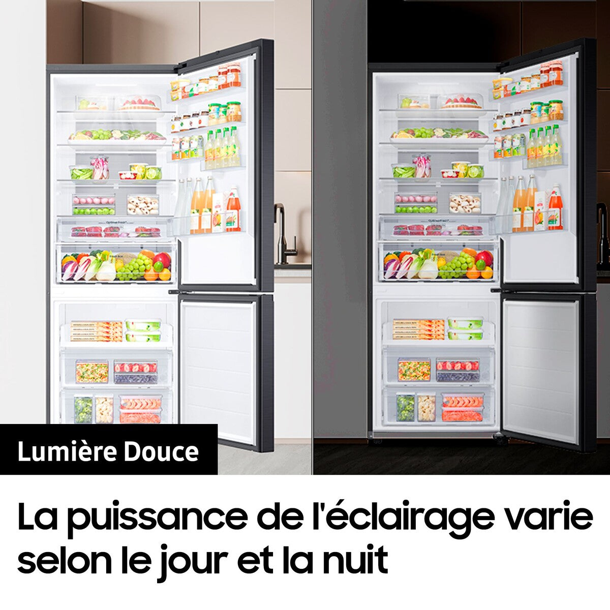 Réfrigérateur congélateur en bas Samsung RB53DG706AS9