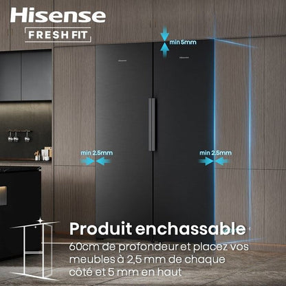 Congélateur armoire Hisense FT5K310GSFD Freshfit