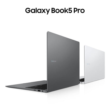PC portable Samsung Galaxy Book 5 Pro 14" AMOLED WQXGA 120 Hz Ecran tactile Copilot+ PC Intel® Core™ Ultra AI 5 16 Go RAM 512 Go SSD Gris Anthracite