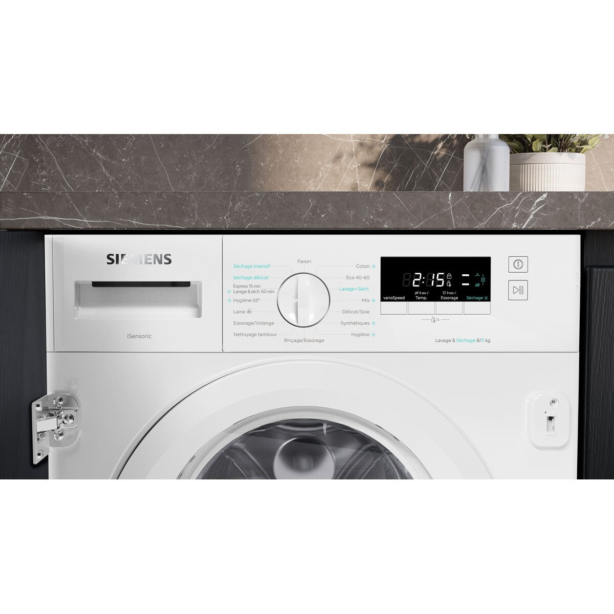 Lave-linge séchant Siemens WK14D260FR