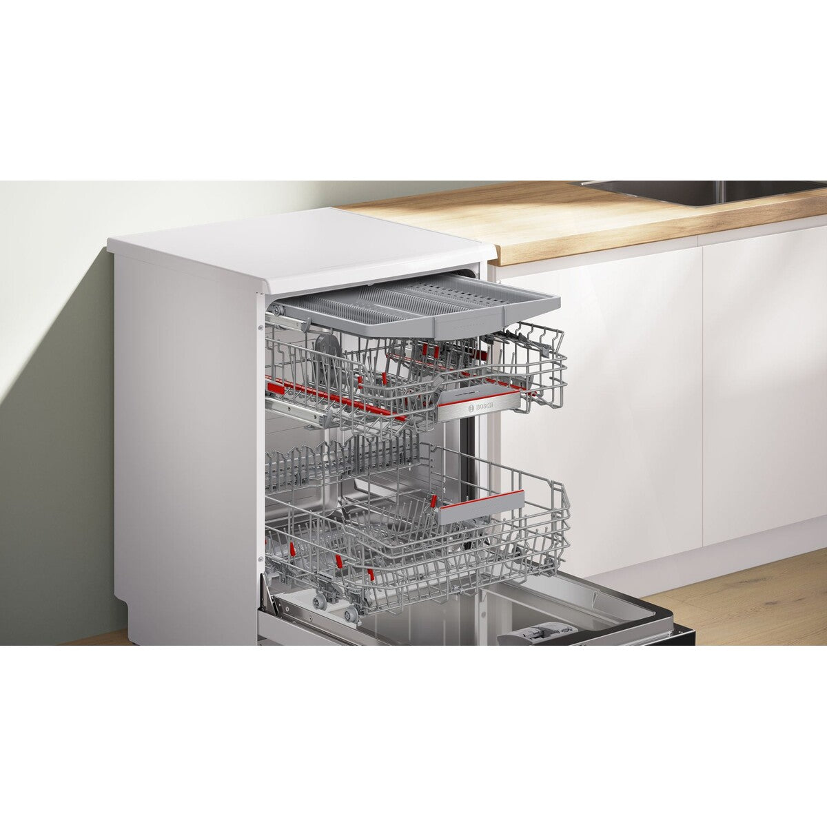 Lave-vaisselle pose libre Bosch SMS6ECW15F