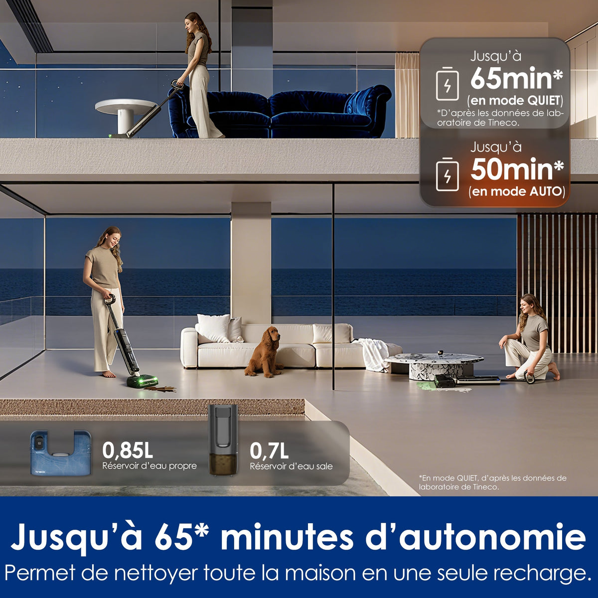 Tineco Floor One S9 Master Aspirateur Laveur