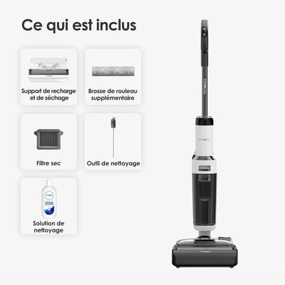 Tineco Floor ONE STRETCH S6 Aspirateur Eau et Poussière Laveur de Sols